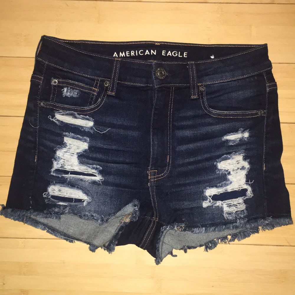 American Eagle high rise shorties